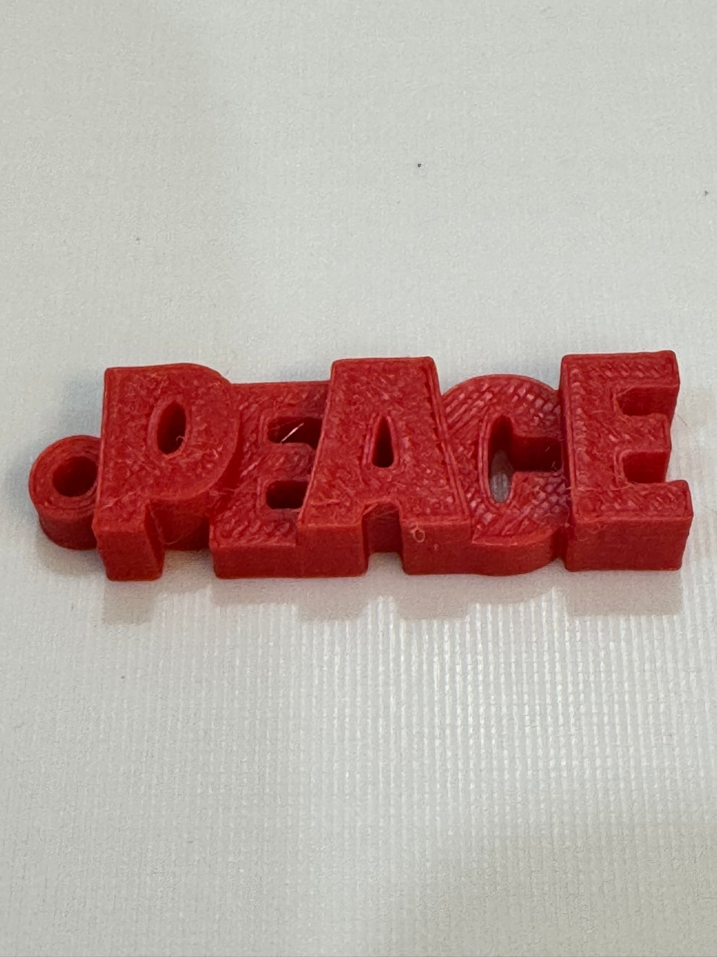 Peace Keychain