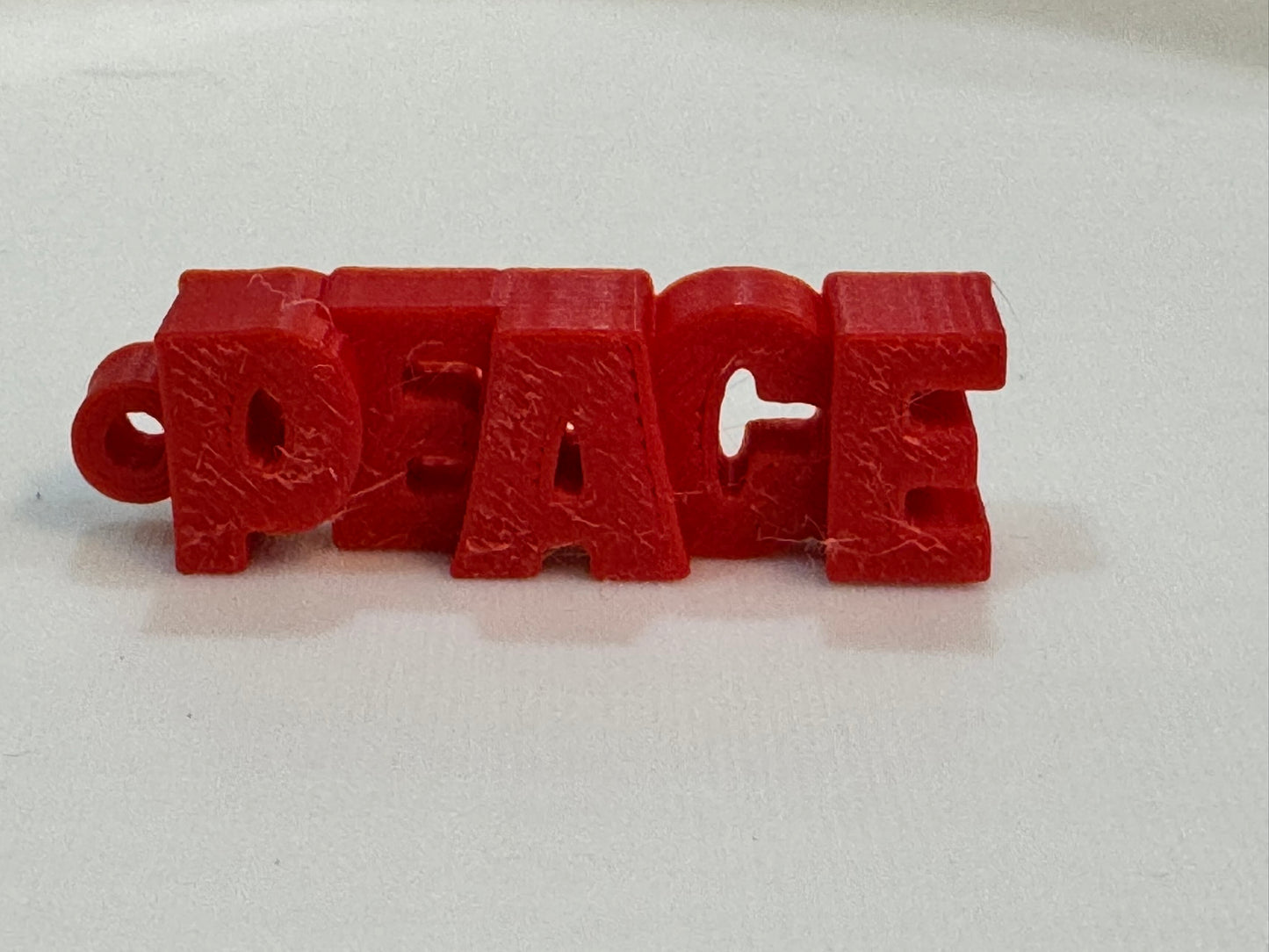 Peace Keychain