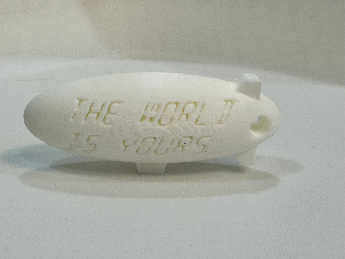 Scarface blimp "The World is Yours" Keychain