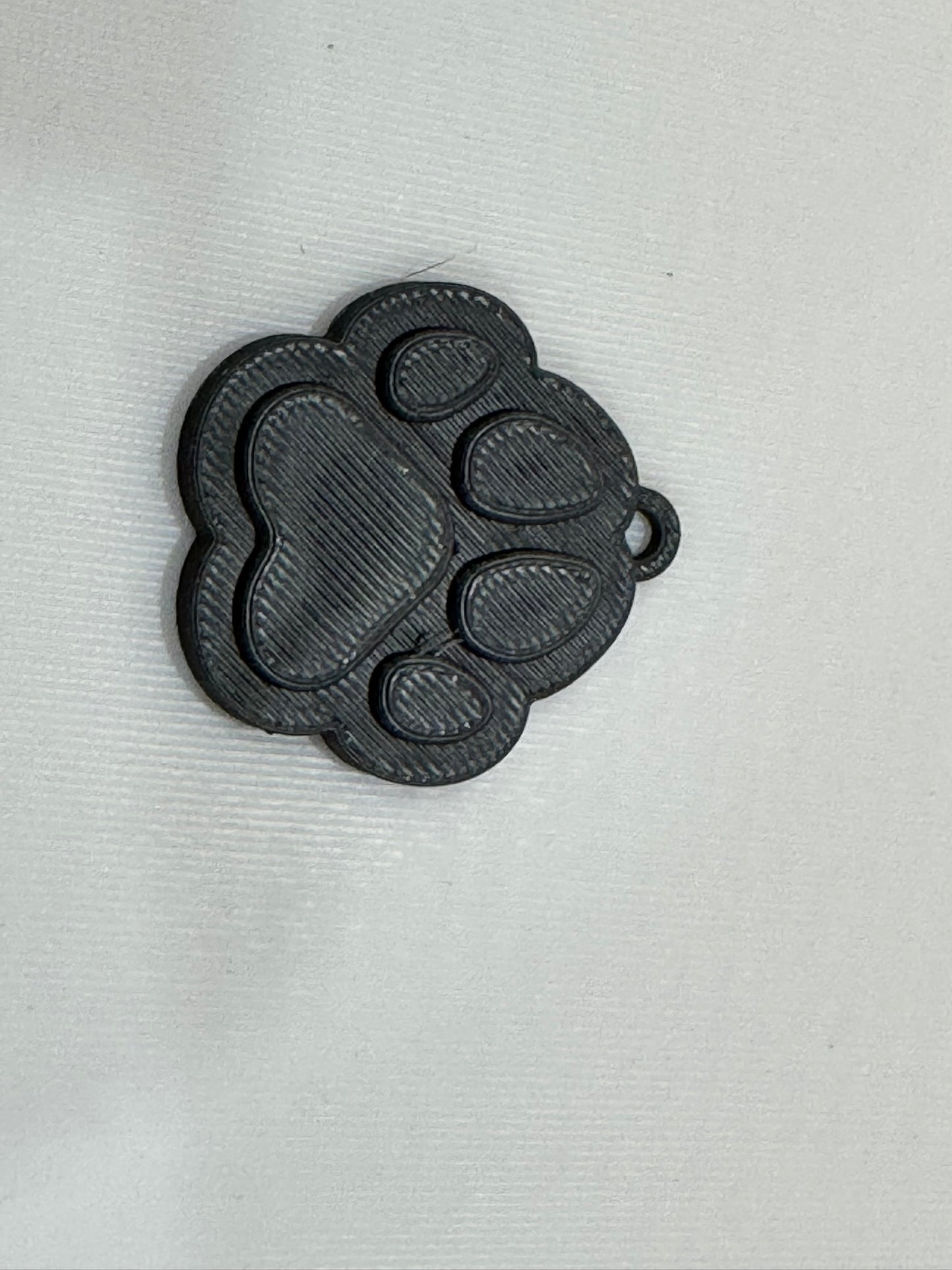 Paw Print Keychain