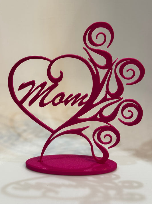 Heart Around Mom Shelf Sitter