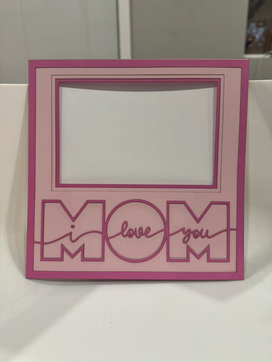 Love U Mom Picture Frame